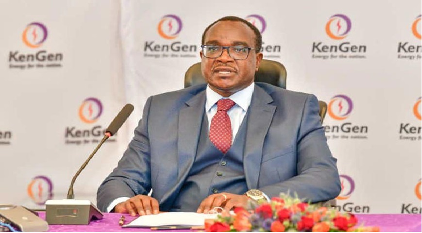 Ex charmain of board of KenGen